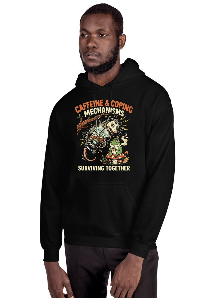 Unisex Pullover Hoodie - Black