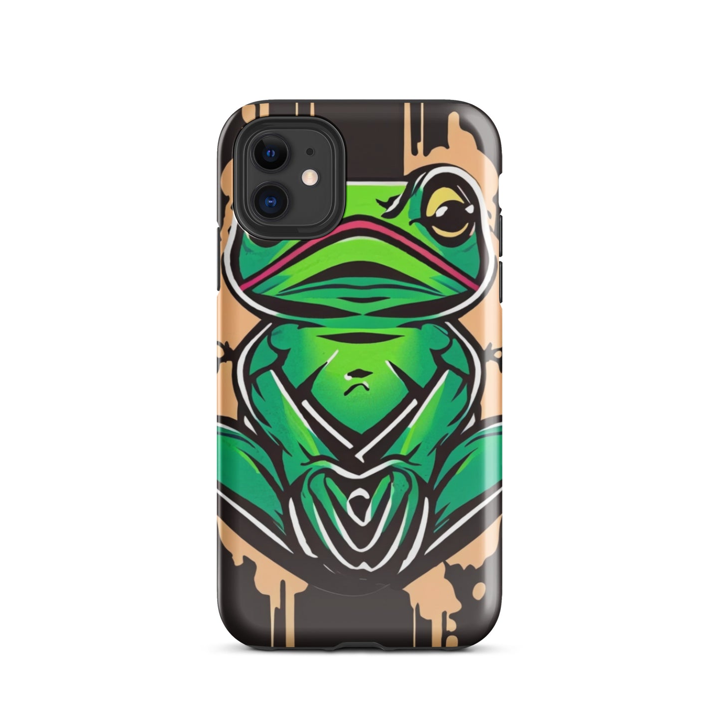 Meditating Frog - Tough Case for iPhone®