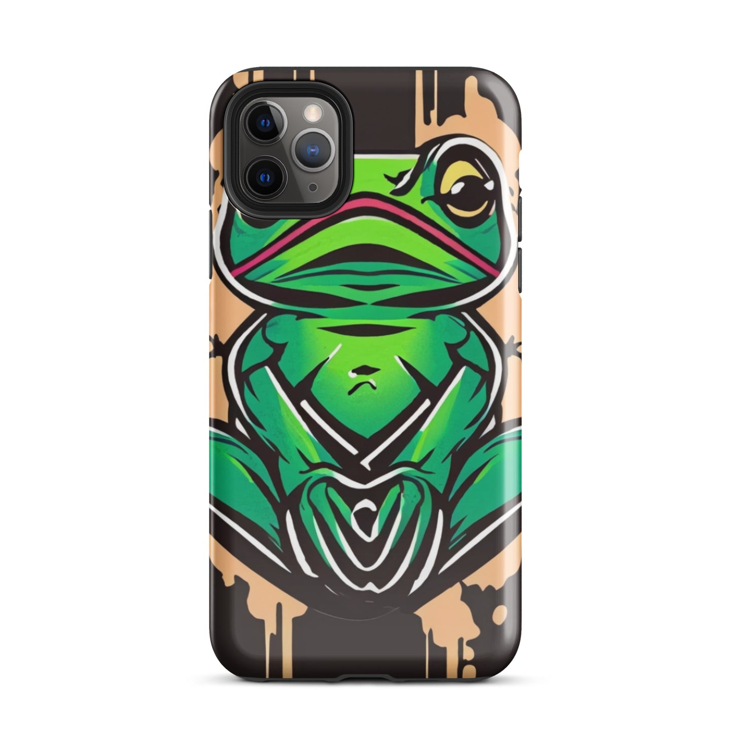 Meditating Frog - Tough Case for iPhone®