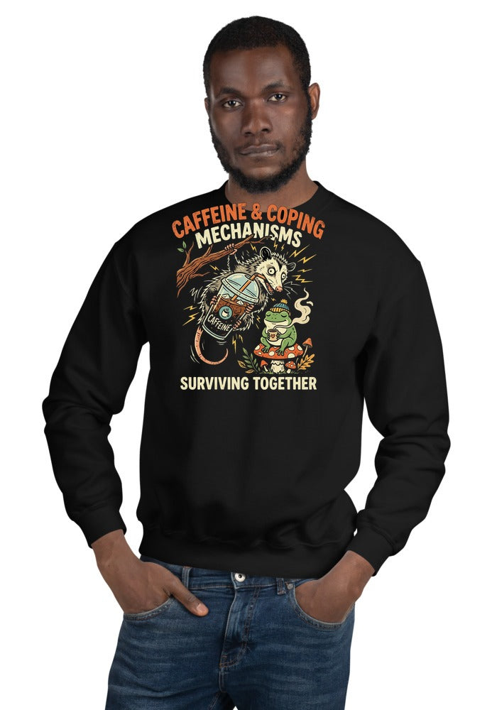 Unisex Crewneck Sweatshirt - Black