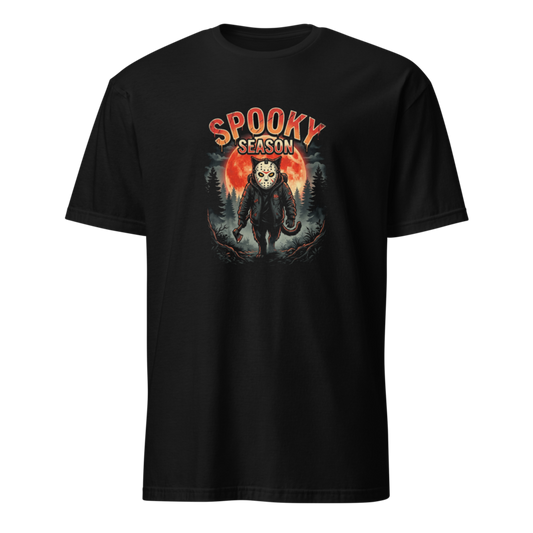 Spooky Season - Slasher Cat Unisex Apparel - T-Shirt