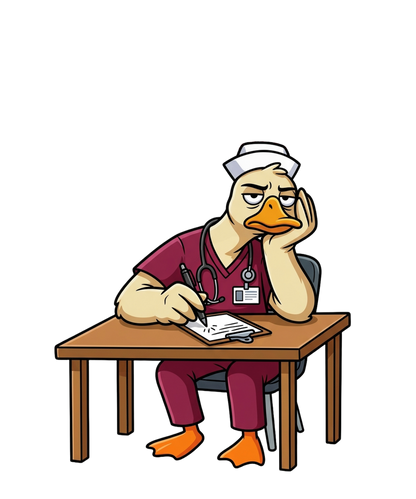 Describe Your Pain Without Using The Word Emergency - Nurse Goose