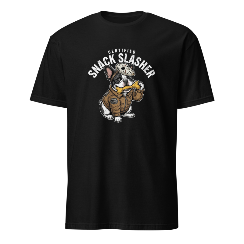 Certified Snack Slasher - Frenchie Unisex Apparel - T-Shirt