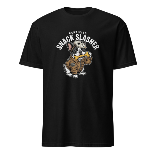 Certified Snack Slasher - Frenchie Unisex Apparel - T-Shirt