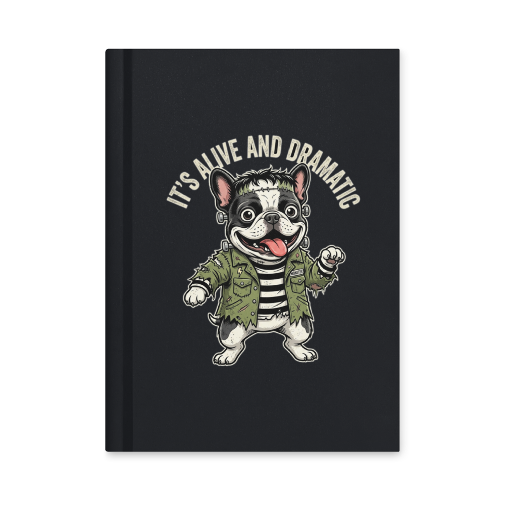 Frankenstein Frenchie — Hardcover Matte Journal