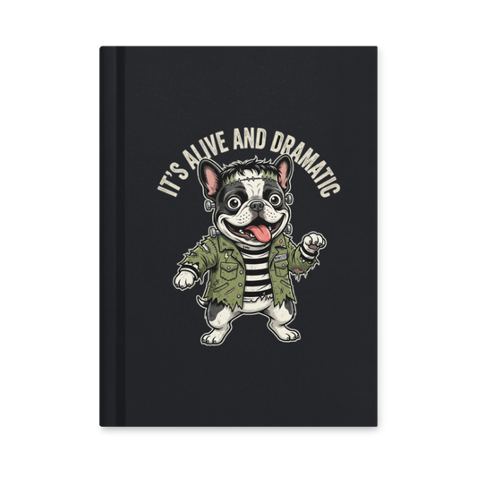 Frankenstein Frenchie — Hardcover Matte Journal