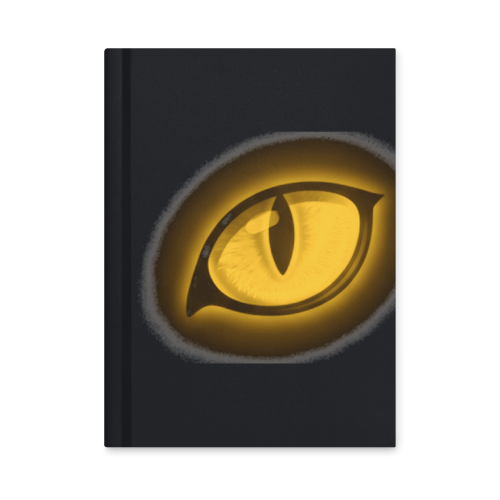11_cat_eyes_golden Journal