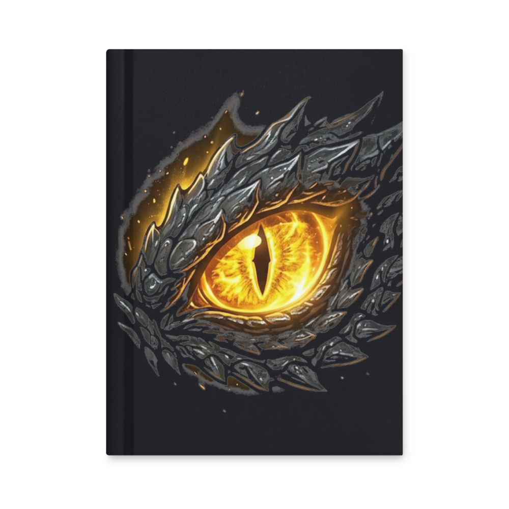 13_dragon_eyes_golden Journal
