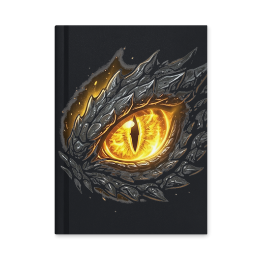 13_dragon_eyes_golden Journal
