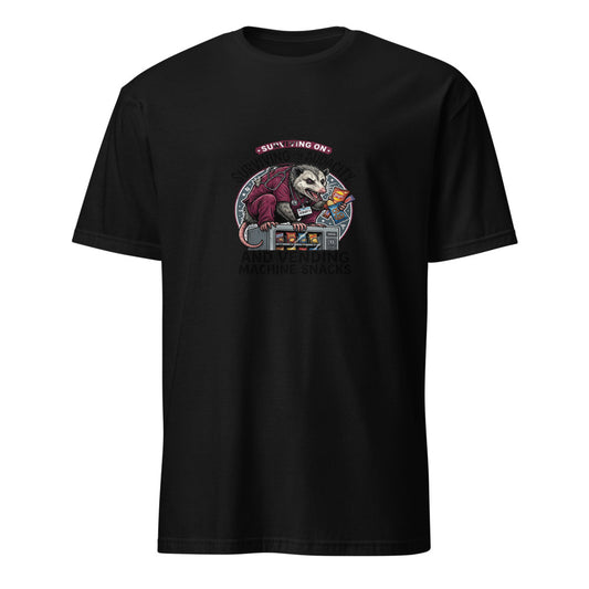 The Audacity Of This Shift - Nurse Possum - Black T-Shirt