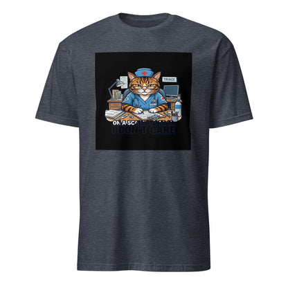 On A Scale Of 1 to 10 I Don't Believe You - Nurse Cat - Navy T-Shirt