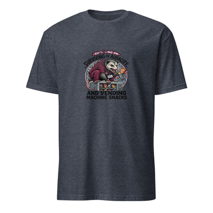 The Audacity Of This Shift - Nurse Possum - Navy T-Shirt