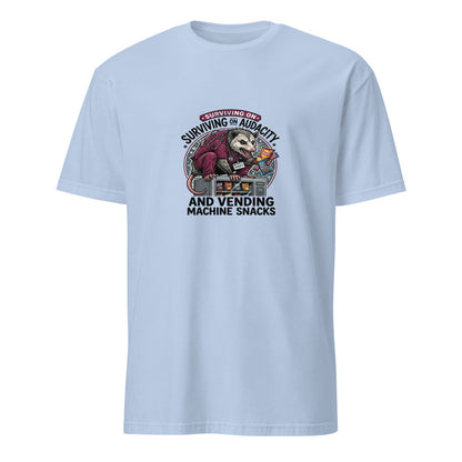 The Audacity Of This Shift - Nurse Possum - Light Blue T-Shirt