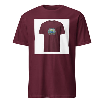 I'm Fine It's Fine Everything's Fine - Nurse Frog - Maroon T-Shirt