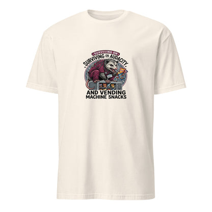 The Audacity Of This Shift - Nurse Possum - Natural T-Shirt